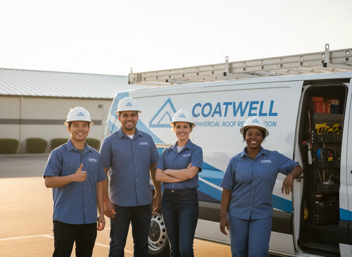 Commercial roof coating company in Genoa, OH